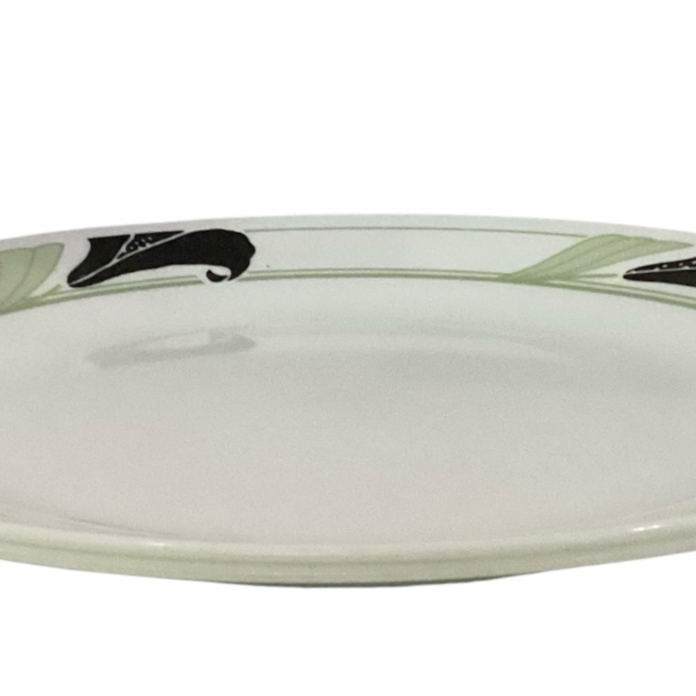 Vintage Corelle Dinnerware Black Orchid Break Resistant Dinner Plates Set Of 2 - Picture 5 of 6